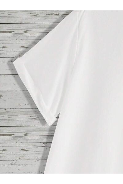 AFROGİYİM Μπλουζάκι Unisex Trust Nobody Μπροστινό Πίσω Τυπωμένο Oversize