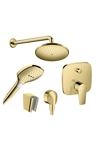 Hansgrohe Talis E Ankastre Duş Seti Parlak Altın