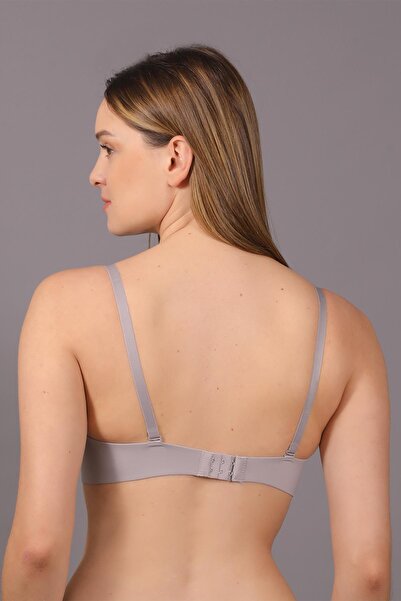 cotonhause Γυναικείο σουτιέν Ghost με λεπτό σφουγγάρι ανοιχτό γκρι C5T4N1O633