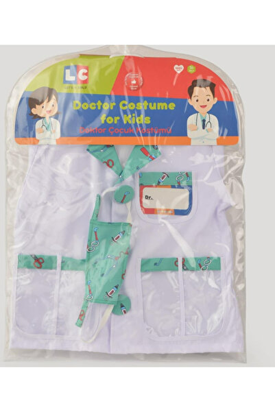 LC Let's Child Doktor Çocuk Kostümü Oyuncaksız Oyuncak 30896-0
