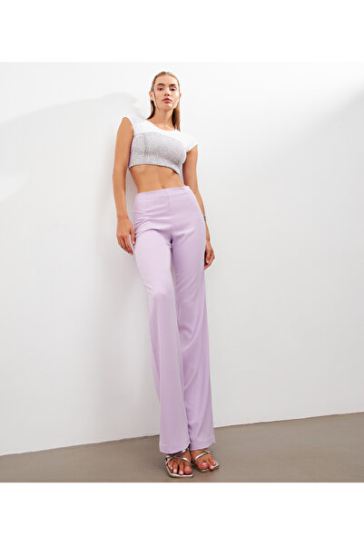 MART&MARCH MARIAH- Yüksek bel straight pantolon