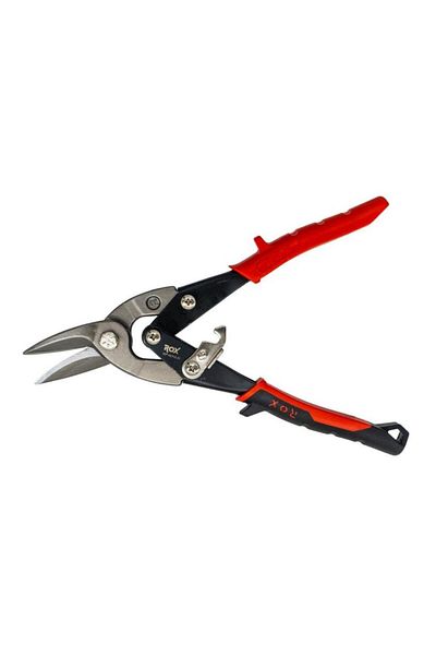 Rox Wood 0254 Articulated Sheet Metal Cutting Scissors 10" 250mm (Straight Cut)