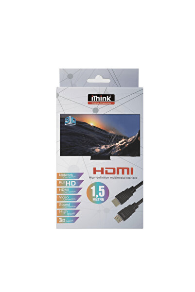 Ithink 1.5 Metre 4k Ses Ve Görüntü Aktarım Hdmı Kablo