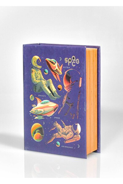 4nio صندوق كتب مزخرف لرائد الفضاء