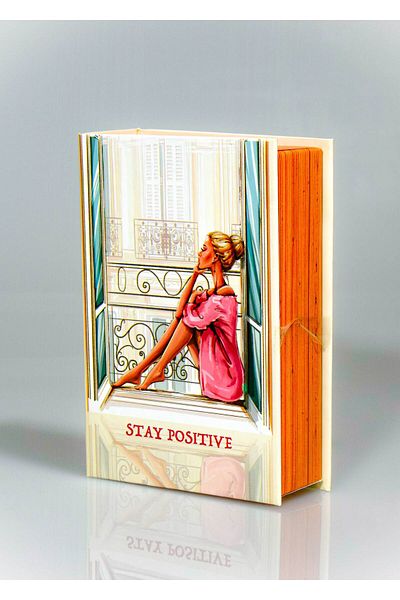 4nio WINDOW FRONT SEATING GIRL DECORATIVE BOOK BOX