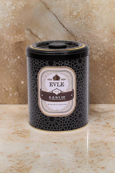 EVLE وعاء ثوم منقوش من تريليس، سلة ثوم، وعاء نباتي Er188-9m
