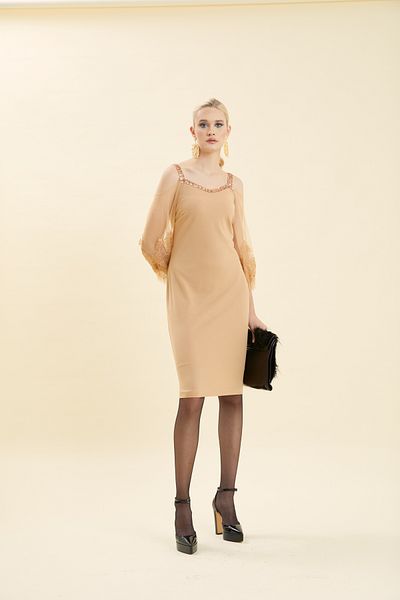VERDA Sequined Lace Dress