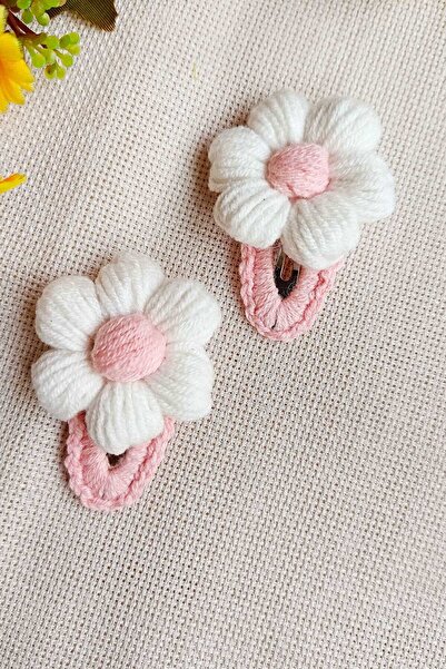 D&D CONCEPT Agrafă de păr pentru fetiță și bebeluș cu model de margarete - Se...