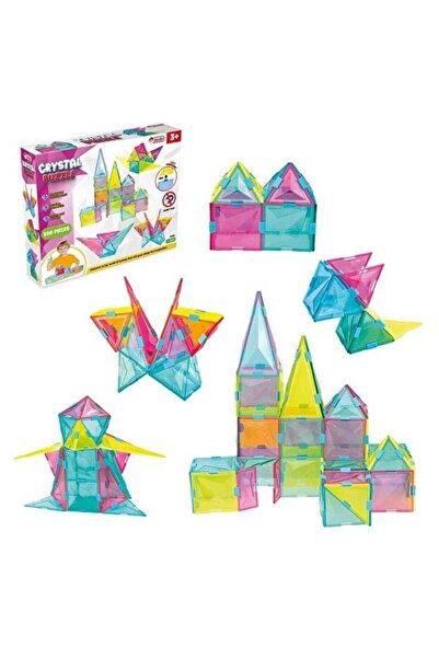 cagdaskids Kristal Puzzle 200 Parça  kız erkek  yeni yapı  tasarım oyun oyuncak no magnet