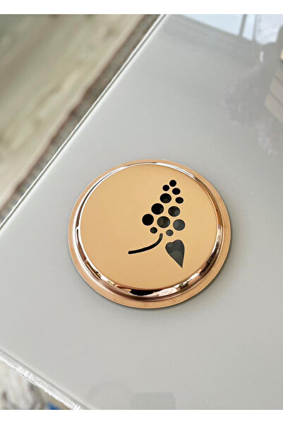 PİGET Paslanmaz Çelik Lüks Nihale Küçük Boy Üzüm ve Kalp Desenli 15,6cm, Özel...