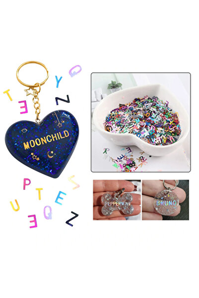 Getshopmini Epoksi Harf Glitter Pulu Karışık - 5gr