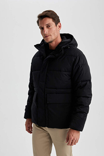 DeFacto Erkek Mont Siyah A2540ax/bk27