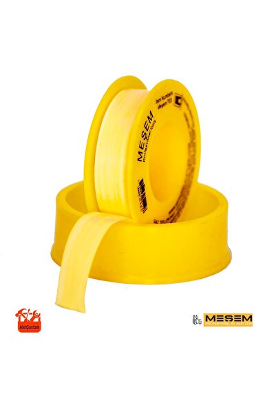 ALETÇANTAM Sarı Teflon Bant Doğal Gaz Tesisat Bandı 1 Adet
