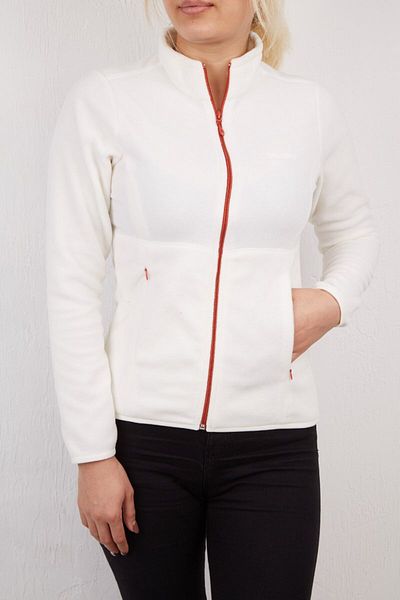 Alpinist White Alpha Fleece - Women's Full Zip