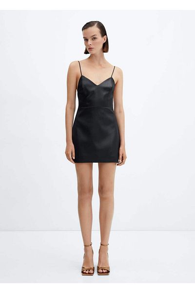 MANGO Woman I?nce Strap Dress