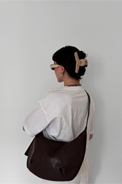 Yuka Atelier Τσάντα ώμου με λεπτομέρεια με μακρύ λουράκι Hope