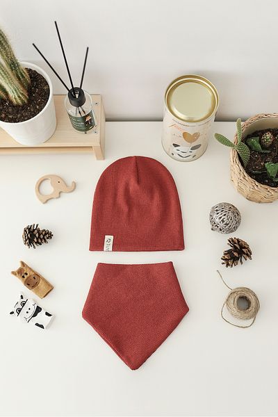 Doğan Collection Baby Boy Girl Kids Beret & Scarf Set