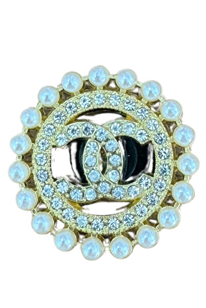 Crocs Metal Taşlı Terlik Süsü Marka-Metal Taşlı jibbitz-Metal Taşlı Charm-met...