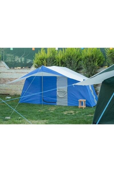 Tunç Çadır Zeycamping 3 Odalı 17 M2 Aile Kamp Ormancı Depo Dağcı Şantiye 10 Kişilik Çadır