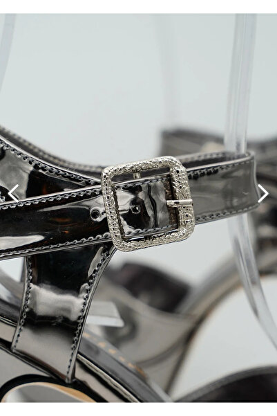 E&L Company 13cm platin ayna deri platformlu, koşma gartantilidir, altı kaymaz, çok hafiftir sizi yormaz.