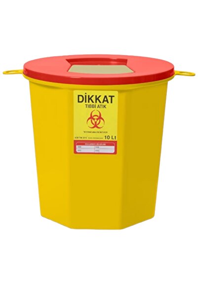 Genel Markalar MCK  (10 ADET)  TIBBİ ATIK KOVASI 10 LİTRE