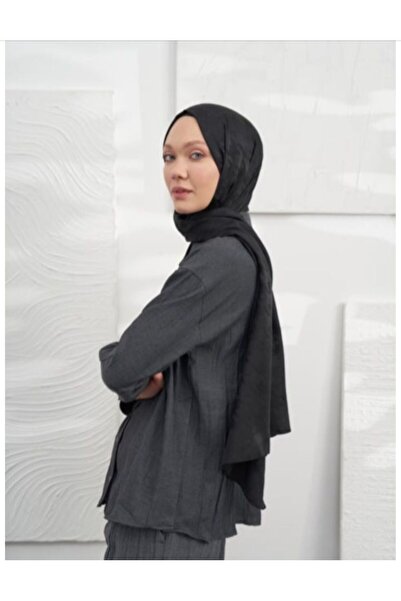 ARMANDA İtalyan Kazayağı Desen Ipeksi Jakar Şal