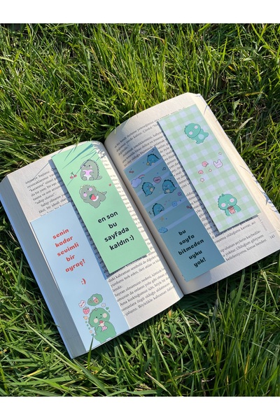 sumicorn Σετ με 4 σελιδοδείκτες Cute Dinosaur Kawaii