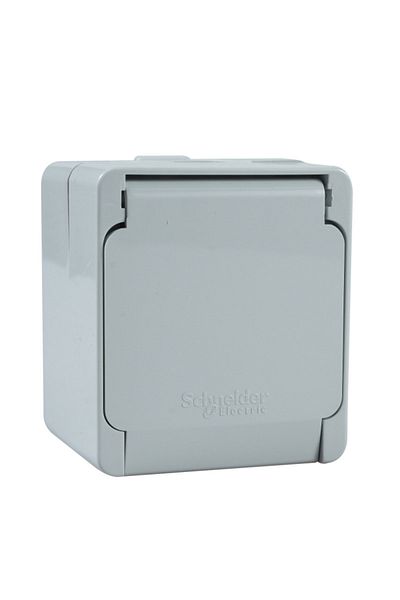 Schneider Electric شنايدر Nml4100133 مرطب رمادي Rj11 مقبس الهاتف