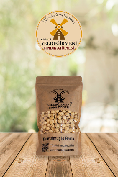 Çilimli Yeldeğirmeni Fındık Atölyesi Kavrulmuş Iç Fındık, 500 Gr. Katkısız Sa...
