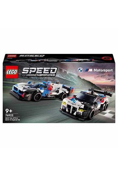 LEGO Speed Champions BMW M4 GT3 ve BMW M Hybrid V8 Yarış Arabaları 76922 - 9 Yaş ve Üzeri Çocu