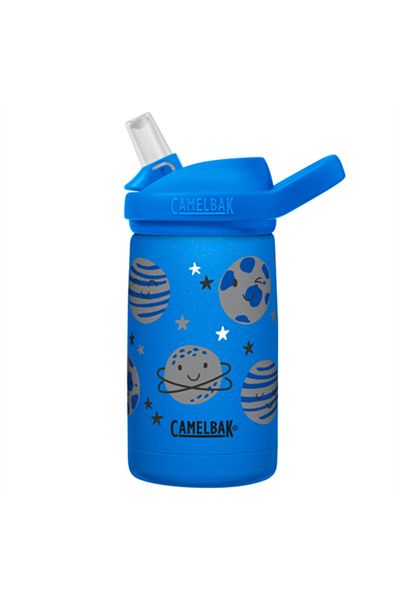 Camelbak Steel Thermos Water Bottle with Straw - Eddy 350 ml - Space Smiles