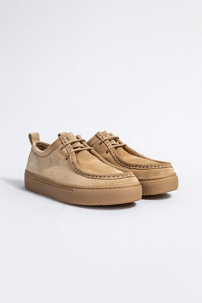 Picci Tan Suede Leather Women's Shoes