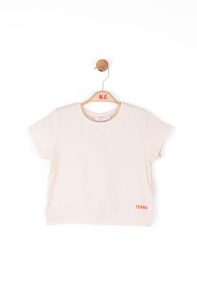 nk kids Napoli Girl's Bottom-Top Double Set (Blouse + Shorts)