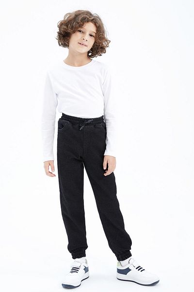 DeFacto Pantaloni Jogger Look Jeans Băieți Z1626a622wn