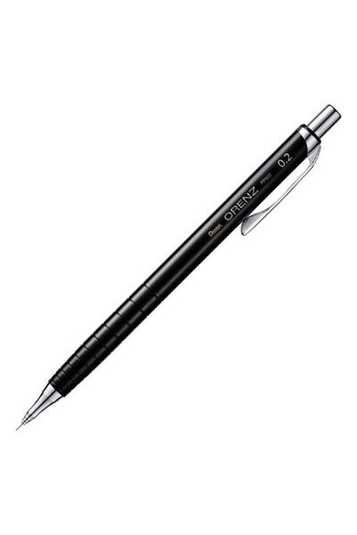 Pentel ORENZ 0.2 مم - طرف محمي باللون الأسود للرسم والكتابة الفنية المتعددة الاستخدامات Y XPP502-AX