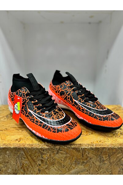 Lion Lion 1071 Orange Black Men's Field Shoes