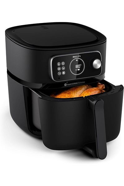 Philips VIP SERIES Airfryer 7000 Series XXL Connected, 2 kg, 8.3 L Capacity, Remote Connected, Black