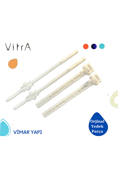 VitrA 426212YP VitrA R.7808018 Vidalı+Basma Çubuğu