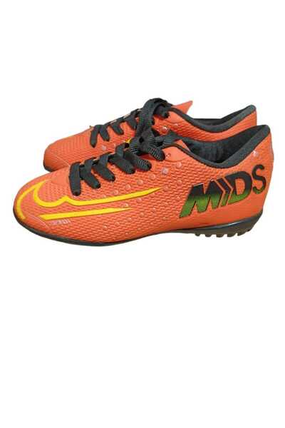 JAMPP حذاء كرة قدم للأطفال باللون البرتقالي والأصفر - Astroturf