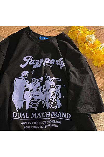 Adrift Y2K Unisex Harajuka Anime Ρετρό Kawai Kuromi T-shirt Κωδικός Rertr Tar...