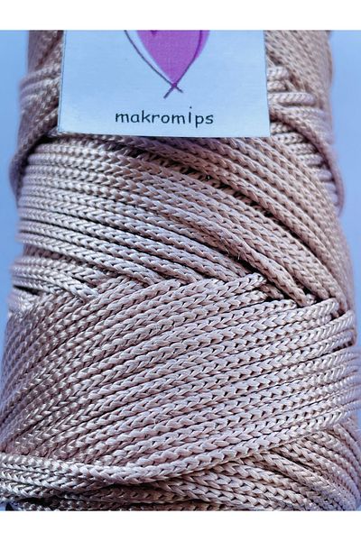 Makromİps PREMIUM POLYESTER MACROME STRING 1stQUALITY (3 mm 250 gr 180 meters) SUPLA BAG HOBBY HAND KNITTED SOFT