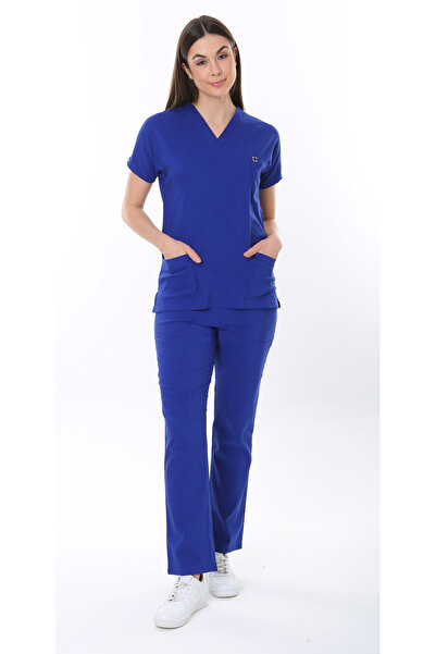 İBA MEDİKAL Likralı Scrubs Nöbet Takımı