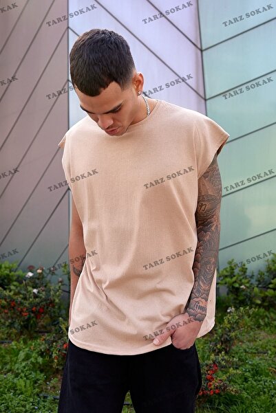 Tarzsokak للجنسين الزمرد الأخضر كرة السلة صفر كم طاقم الرقبة كبيرة الحجم عارض...