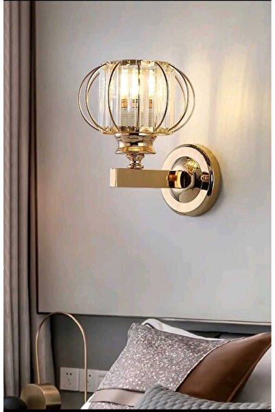 Genel Markalar Modern gold kaplama avize aplik, şık ve zarif aydınlatma seçeneği