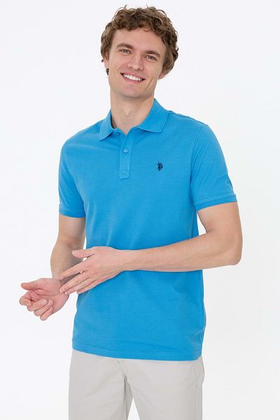 U.S POLO U.S. Polo1191429 Polo Neck Luxury T-shirt - Light Blue - Xs - St05167-light Blue-xs