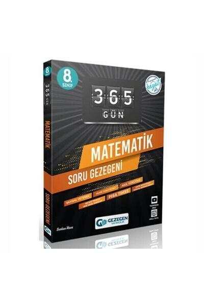 Gezegen Yayınları 8. Sınıf 365 Gün Matematik Soru Gezgini