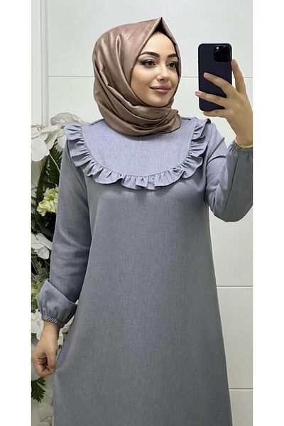 Ebrarengiz Moda ΓΥΝΑΙΚΕΙΟ ΦΟΡΕΜΑ ΛΙΝΟ ΦΟΡΕΜΑ