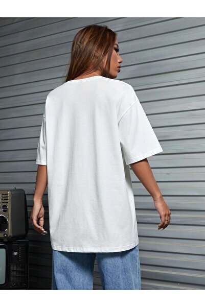 Deocept Salas Boyfriend Oversize T-shirt - Love Yourself First Printed