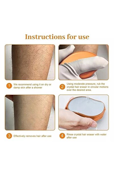 Nilu Moda Crystal Eraser Epilasyon Aleti Tüy Silgisi Tüy Alıcı Fiziksel Kristal Epilatör Rose Gold Krom