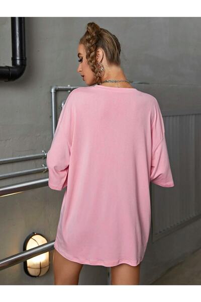 Deocept Plain Basic Unisex Oversize Salas T-shirt Boyfriend